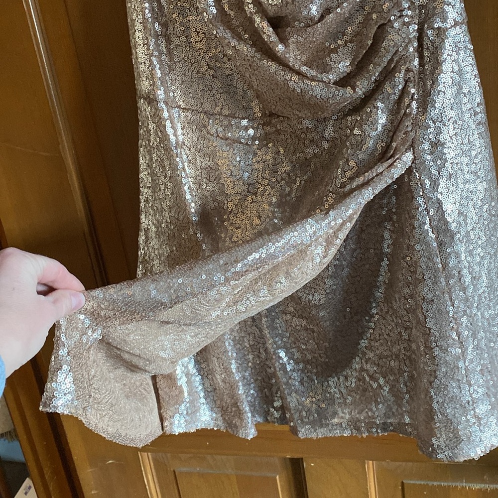 Lulus strapless sequin romper - Picture 2 of 5